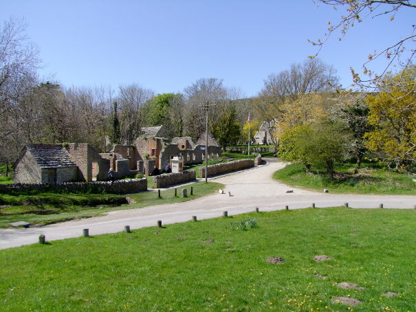 A picture of Tyneham Village Post Office Row