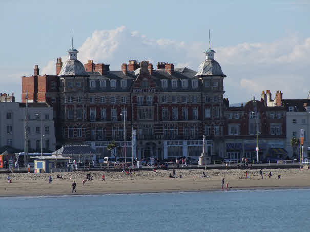 A picture of Sandy Weymouth Beach