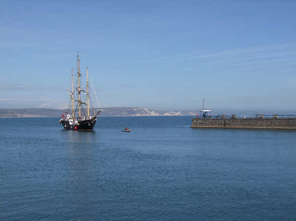 A picture of Weymouth Harbour Tall Ships