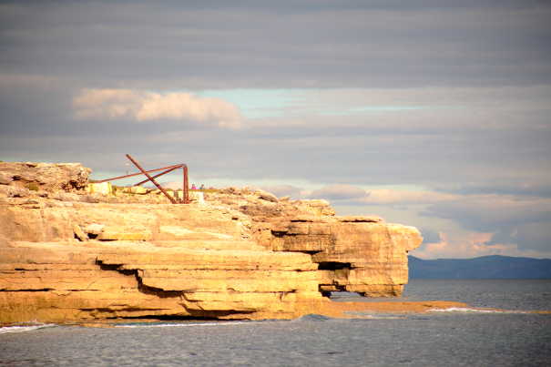 Portland Bill crane